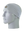 A gray athletic headband with a gold and black New Orleans Saints logo on the front, displayed on a gray mannequin head against a white background.