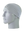 A gray athletic headband with a classic Philadelphia Eagles logo on the front, displayed on a gray mannequin head against a white background.