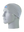 A gray athletic headband with a blue and white 'T' Tennessee Titans logo on the front, displayed on a gray mannequin head against a white background.