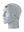 A gray athletic headband with a gold and maroon 'W' Washington Commanders logo on the front, displayed on a gray mannequin head against a white background.