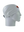 A gray athletic headband with an orange and blue Chicago Bears logo on the forehead, displayed on a gray mannequin head in profile against a white background.
