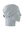 A gray athletic headband with a white, green and gold 'G' Green Bay Packers logo on the forehead, displayed on a gray mannequin head in profile against a white background.