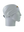 A gray athletic headband with a gold, black, teal and white Jacksonville Jaguars logo on the forehead, displayed on a gray mannequin head in profile against a white background.