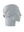 A gray athletic headband with a gold, purple and white Minnesota Vikings logo on the forehead, displayed on a gray mannequin head in profile against a white background.