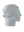 A gray athletic headband with a gold and black New Orleans Saints logo on the forehead, displayed on a gray mannequin head in profile against a white background.