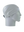 A gray athletic headband with a classic Philadelphia Eagles logo on the forehead, displayed on a gray mannequin head in profile against a white background.