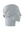 A gray athletic headband with a blue and gray Seattle Seahawks logo on the forehead, displayed on a gray mannequin head in profile against a white background.