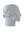 A gray athletic headband with a blue and white 'T' Tennessee Titans logo on the forehead, displayed on a gray mannequin head in profile against a white background.