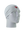 A gray athletic headband with a red and black Arizona Cardinals logo on the forehead, displayed on a gray mannequin head against a white background.