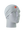 A gray athletic headband with an orange and brown Cleveland Browns helmet logo on the forehead, displayed on a gray mannequin head against a white background.