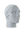 A gray athletic headband with a yellow and blue Los Angeles Chargers logo on the forehead, displayed on a gray mannequin head against a white background.
