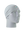 A gray athletic headband with an orange, aqua and white Miami Dolphins logo on the front, displayed on a gray mannequin head against a white background.