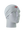 A gray athletic headband with a red Tampa Bay Buccaneers logo on the front, displayed on a gray mannequin head against a white background.