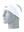 A white athletic headband with a green New York Jets logo on the front, displayed on a gray mannequin head against a white background.