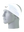 A white athletic headband with a classic Philadelphia Eagles logo on the front, displayed on a gray mannequin head against a white background.