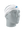 A white athletic headband with a blue and white Detroit Lions logo on the forehead, displayed on a gray mannequin head against a white background.