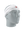 A white athletic headband with a red, white and black 'KC' Kansas City Chiefs logo on the forehead, displayed on a gray mannequin head against a white background.