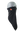 A black face mask scarf with a Cleveland Browns logo on the right cheek, displayed on a gray mannequin head against a white background.