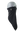 A black face mask scarf with a black and silver Oakland Raiders shield logo on the right cheek, displayed on a gray mannequin head against a white background.