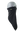 A black face mask scarf with a Los Angeles Chargers logo on the right cheek, displayed on a gray mannequin head against a white background.