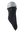 A black flip scarf with a small 'W' logo on the side, displayed on a gray mannequin head against a white background.