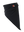 A black face mask scarf with a Cleveland Browns logo on the right cheek, displayed against a white background.