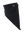 A black face mask scarf with a black and silver Oakland Raiders shield logo on the right cheek, displayed against a white background.