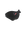 Black face mask with a Texans logo on a white background