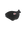 Black face mask with a Chiefs logo on a white background