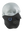 Black face mask with a Colts logo on a white background