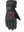 A single black lofted winter glove shown flat against a solid white background, featuring the Chicago Bears logo on the back of the hand.