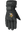 A single black lofted winter glove shown flat against a solid white background, featuring the Minnesota Vikings logo on the back of the hand.