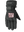 A single black lofted winter glove shown flat against a solid white background, featuring the New York Giants logo on the back of the hand.