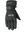 A single black lofted winter glove shown flat against a solid white background, featuring the Seattle Seahawks logo on the back of the hand.