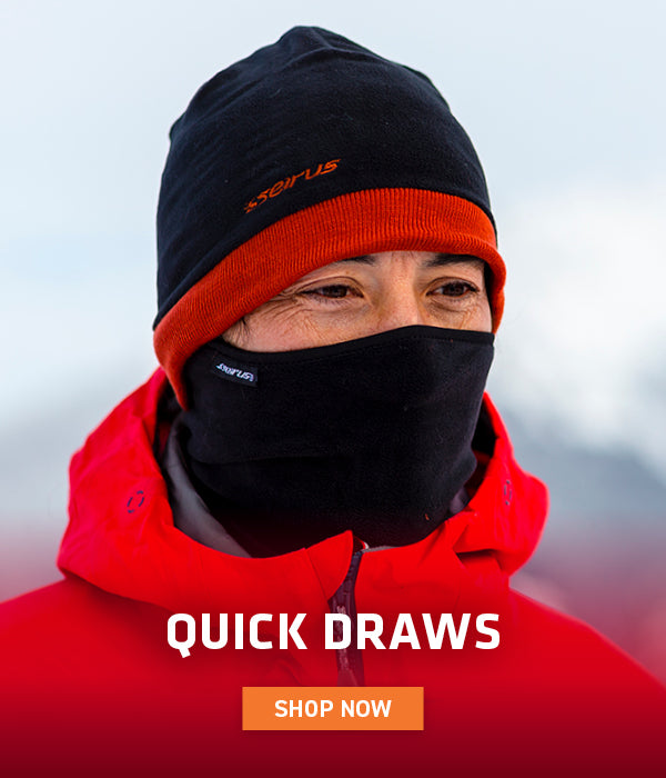Quicks 3-in-1 Hat, Balaclava & Neck Protection – Seirus
