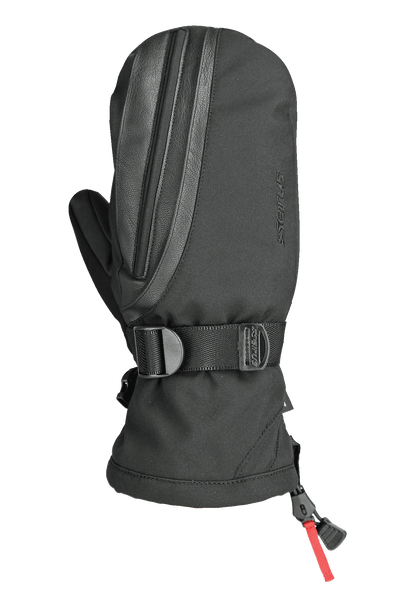 Gants Seirus Heatwave Zenith – XS/S, Noir, Isolés, Imperméables, Coupe-vent