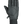 solarsphere ace glove in black color showing back of glove