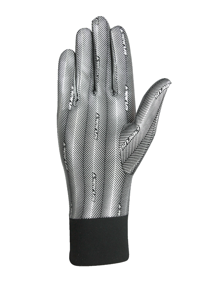 Seirus Heatwave Glove Liner Silver - palm of hand