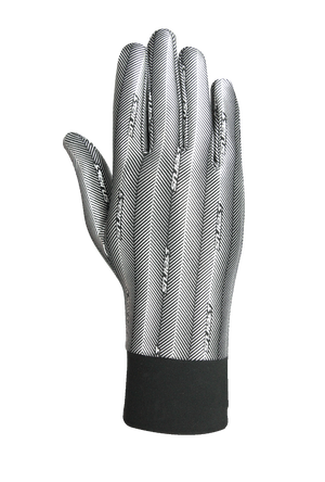 Seirus Heatwave Glove Liner Silver - back of hand