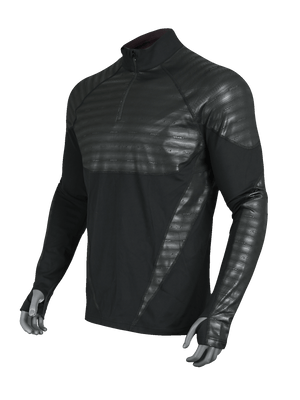 Mens Heatwave™ Performance Base Layer ¼ Zip Mock Neck Top