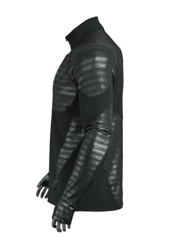 Mens Heatwave™ Performance Base Layer ¼ Zip Mock Neck Top