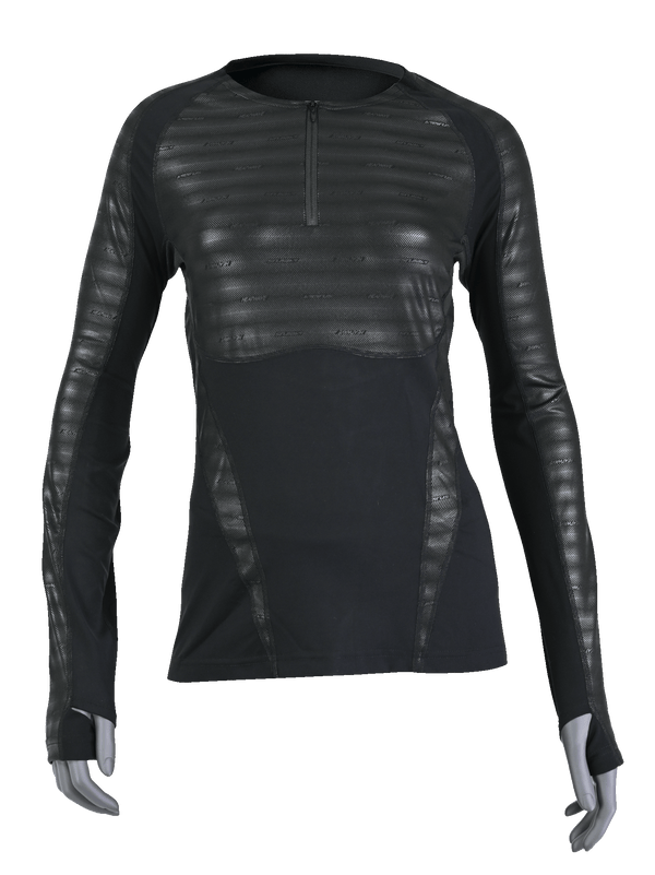 Women's Heatwave™ Body Mapped Base Layer Long Sleeve 1-4 Zip Top