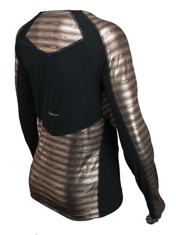 Women's Heatwave Mapped Base Layer Long Sleeve 1/4 Zip Top