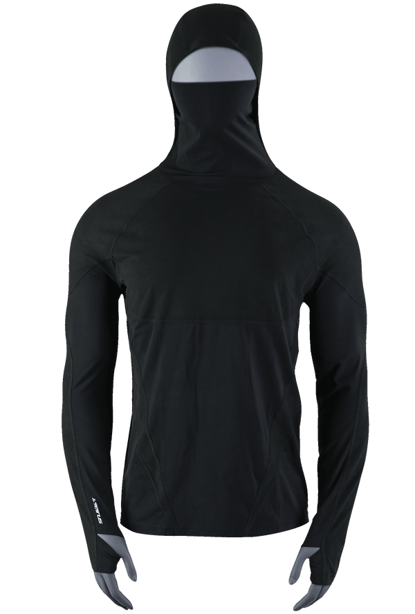 Mens Heatwave Mapped Base Layer Quick Hoodie Top