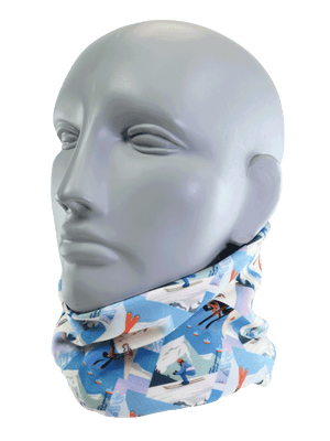 Micro Fleece Neck Up Prints