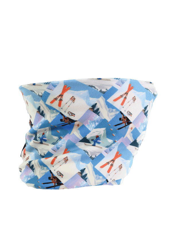 Micro Fleece Neck Up Prints