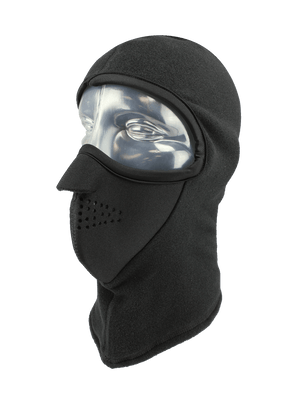 Seirus Combo Clava - Black - 45 degree left