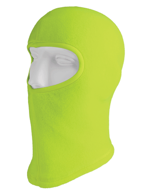 Seirus Balaclava - Hi Vis Yellow - 45 degree left