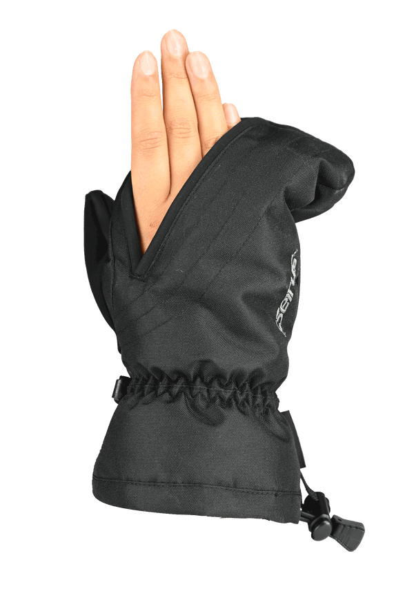 Magne Mitt Trail front view with fingers out of magnetic seam 